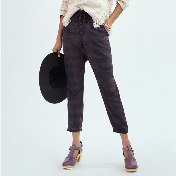 Anthropologie Pants - Anthropologie | Jacquie Button Fly Joggers | L